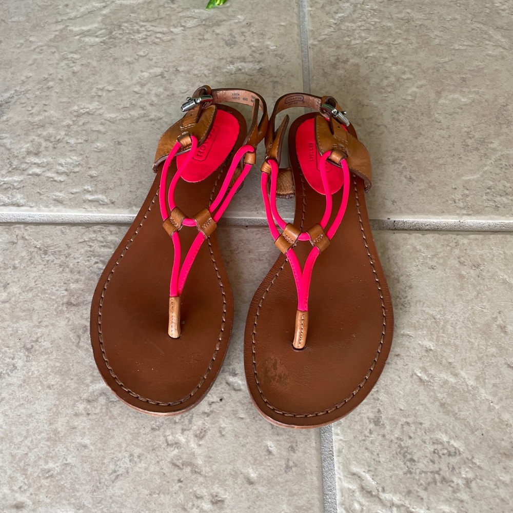 Coach sandals